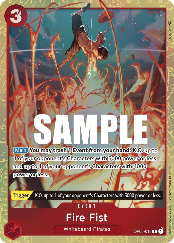 Fire Fist (Alternate Art) - Pillars of Strength (OP03)
