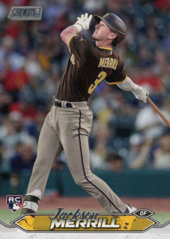 JACKSON MERRILL - 2024 Topps Stadium Club Rookie Card #50