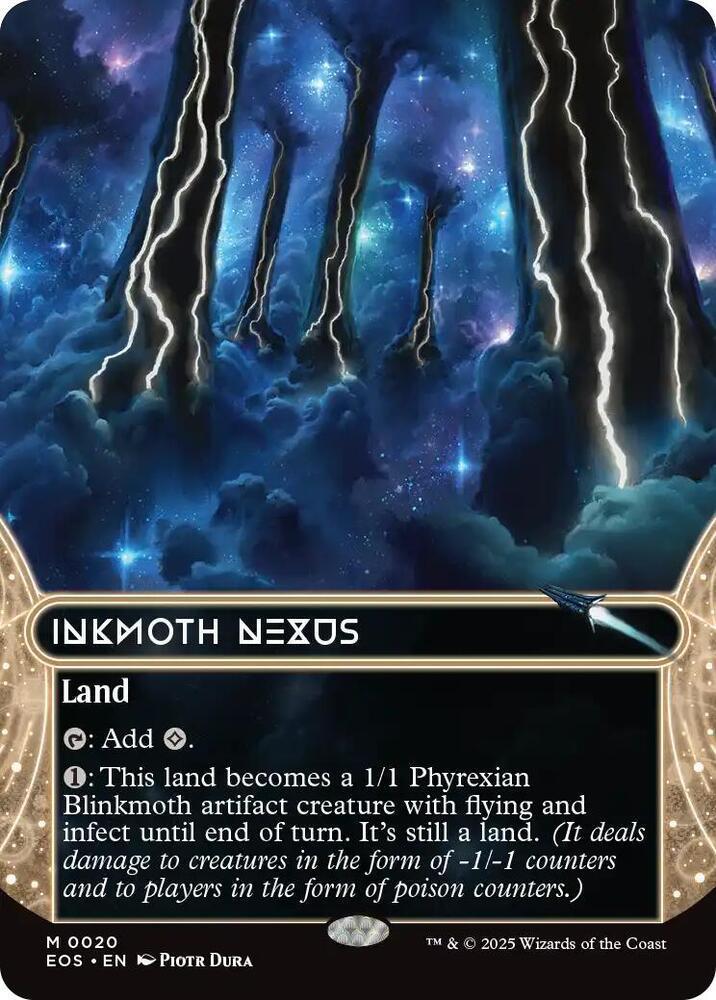 Inkmoth Nexus (0020) (Borderless) - Edge of Eternities: Stellar Sights (EOS)