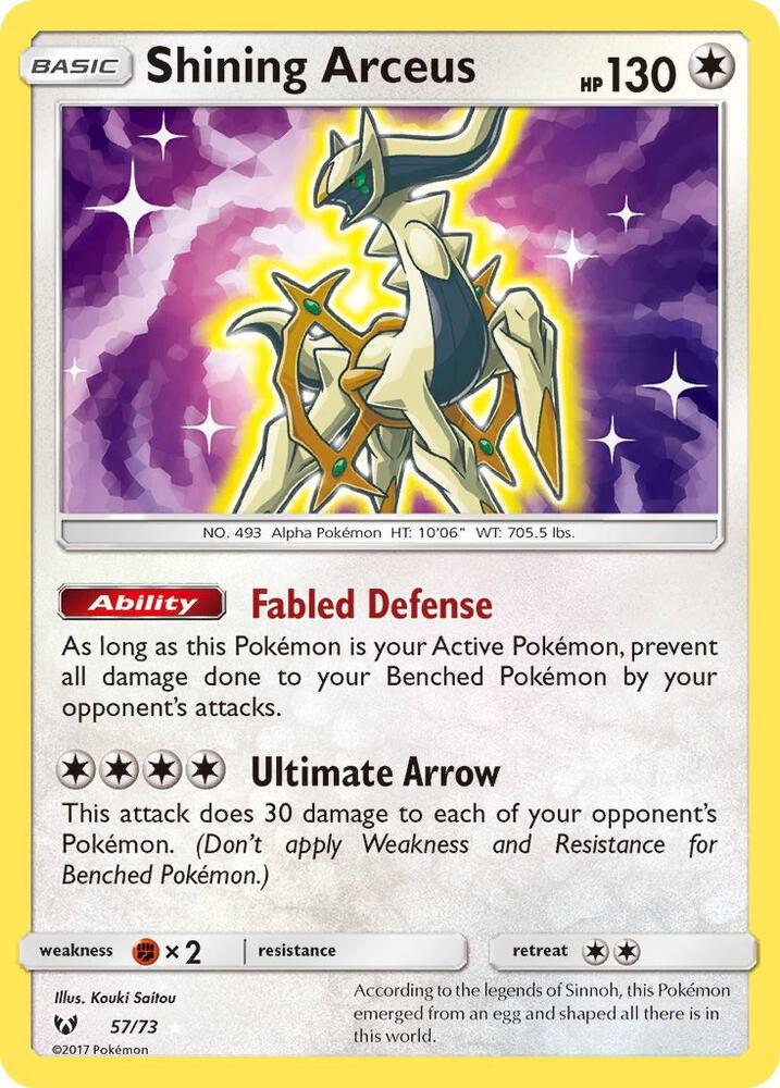 Shining Arceus - Shining Legends (SHL)