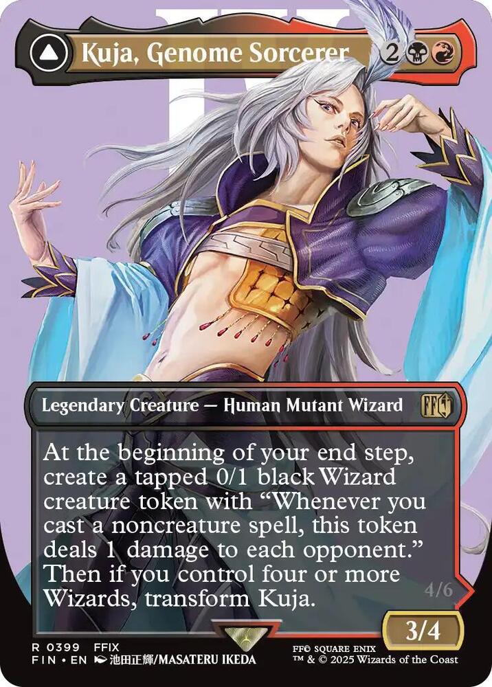 Kuja, Genome Sorcerer (Borderless) - FINAL FANTASY (FIN)