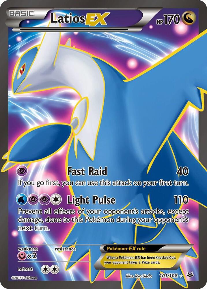 Latios EX (101 Full Art) - XY - Roaring Skies (ROS)