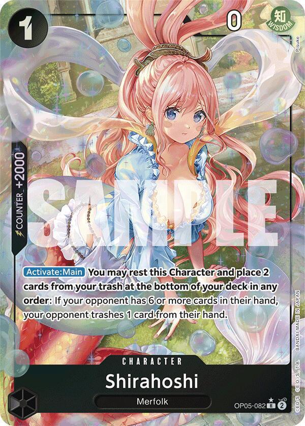 Shirahoshi (OP05-082) (Alternate Art) - Premium Booster -The Best- (PRB-01)