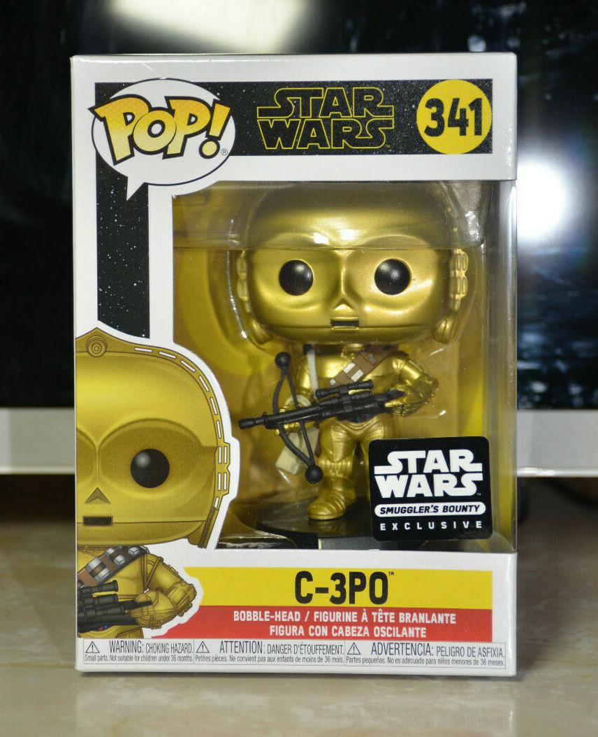 C-3PO Funko POP! Star Wars 341 (Smugglers Bounty Exclusive)