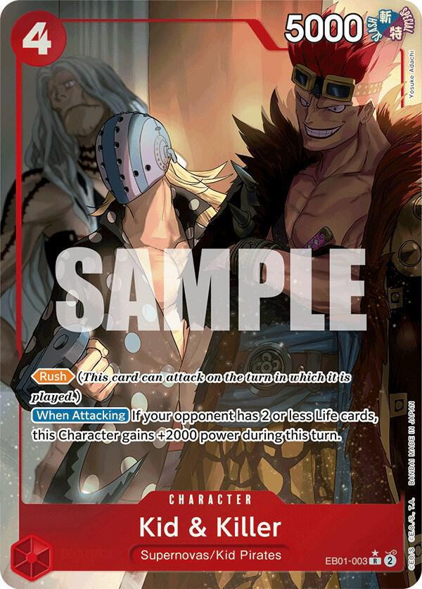 Kid & Killer (Alternate Art) - Extra Booster: Memorial Collection (EB-01)