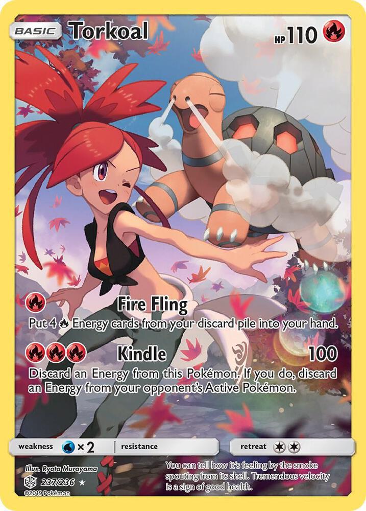 Torkoal (Secret) - SM - Cosmic Eclipse (SM12)