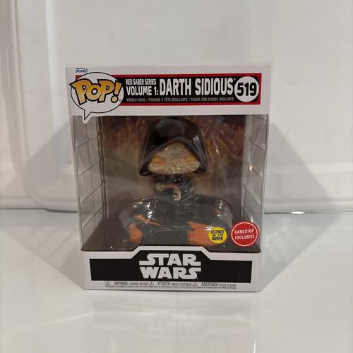 Funko Pop! Deluxe: Star Wars - Darth Sidious (Glows in the Dark) - GameStop...