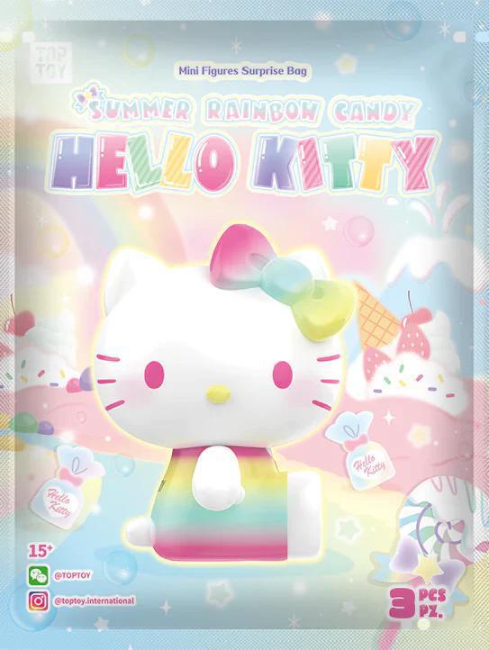 Hello Kitty Summer Rainbow Candy Mini Figures blind bag