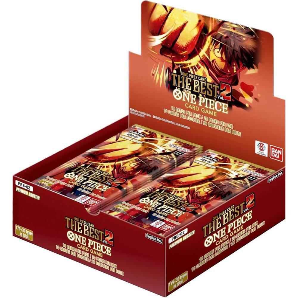 best booster box to open One Piece Trading Card Game PRB-02 Japanese Sealed Calipokehouse each containing 10 cards Premium Booster - Booster Box