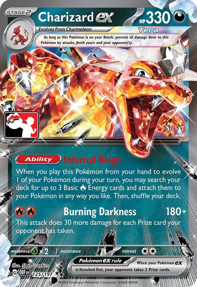 Charizard ex - Prize Pack Series Cards