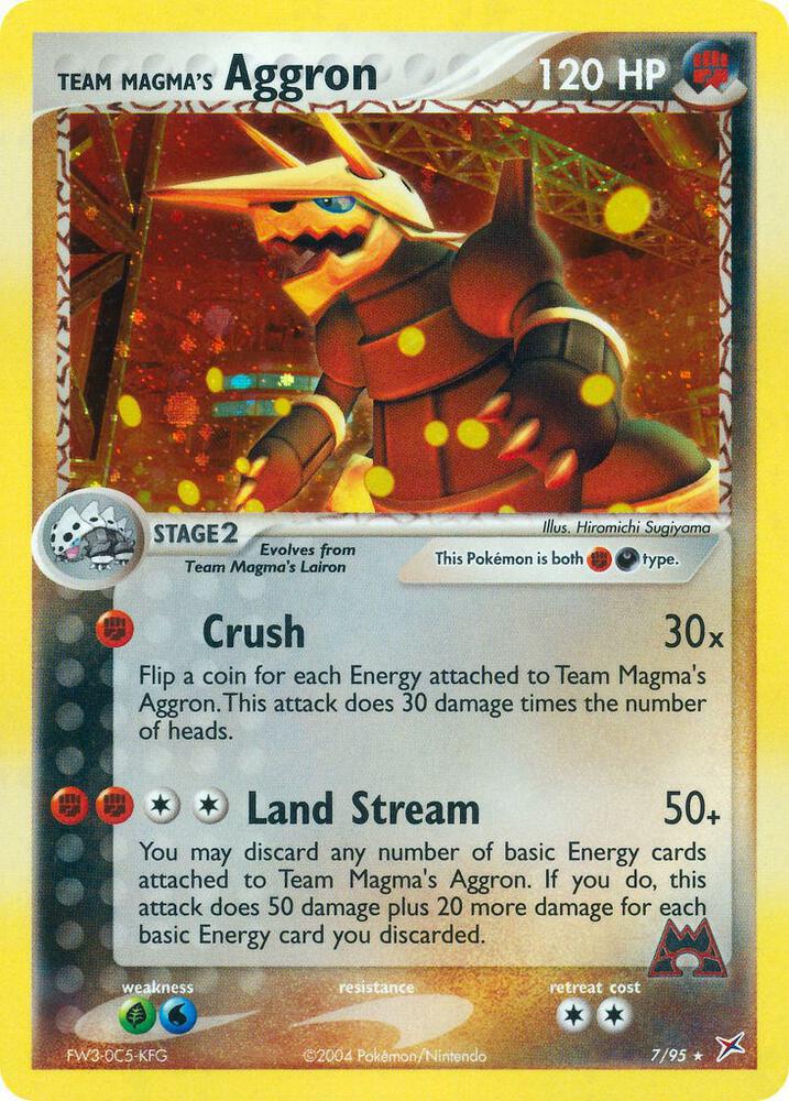 Team Magma's Aggron - Team Magma vs Team Aqua (MA)