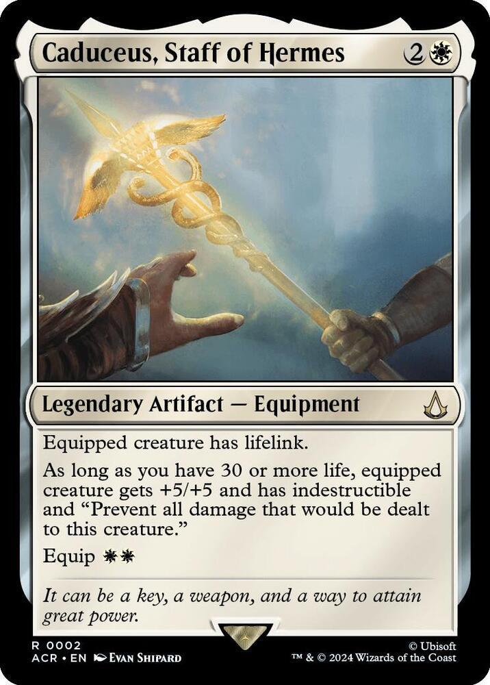 Caduceus, Staff of Hermes - Universes Beyond: Assassin's Creed (ACR)