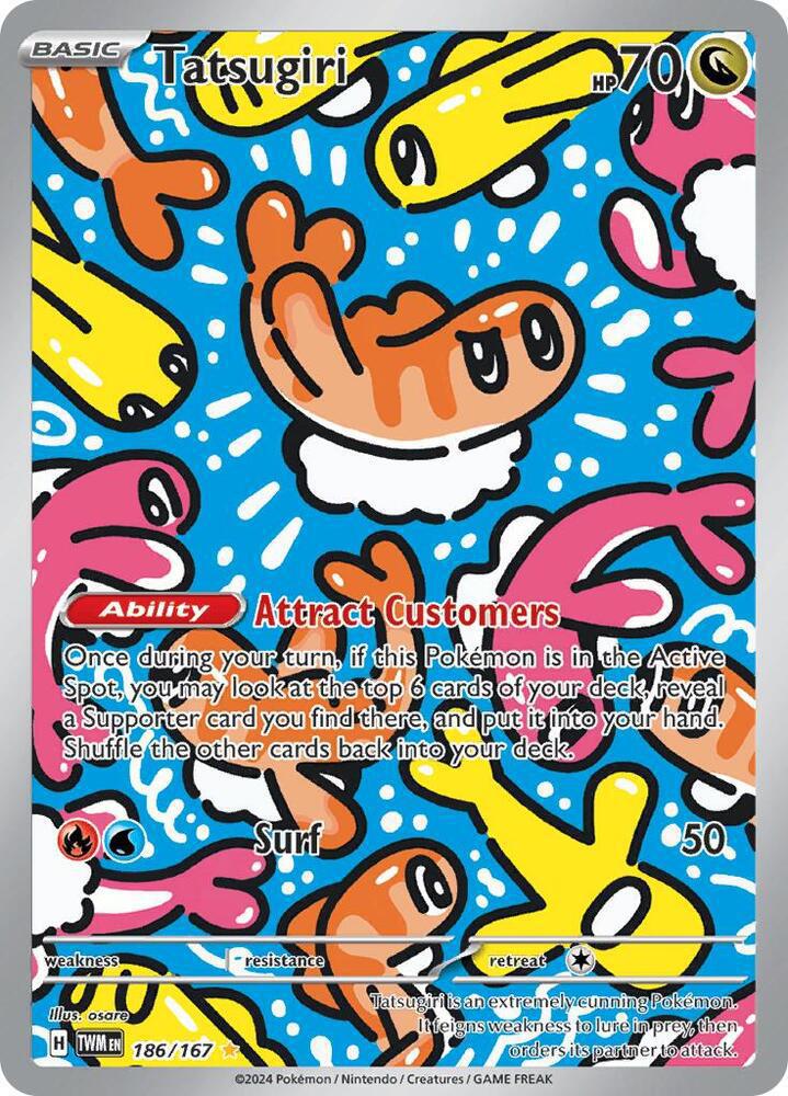 Tatsugiri - 186/167 - SV06: Twilight Masquerade (TWM)9.