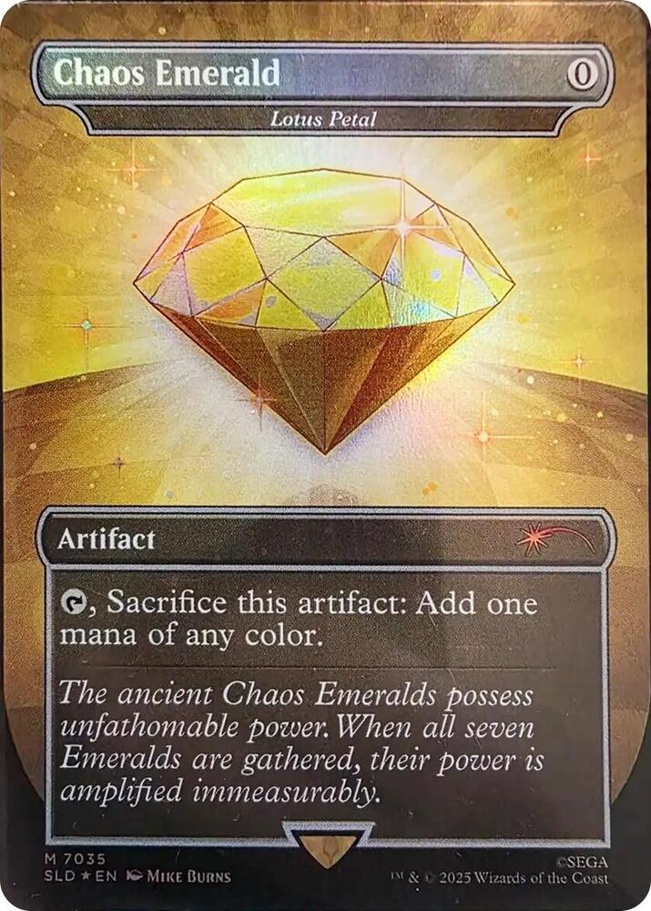 Chaos Emerald - Lotus Petal (7035) - Secret Lair Drop Series (SLD)