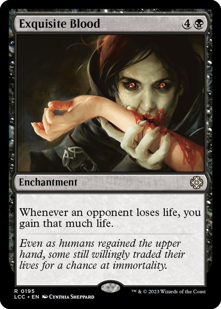 Exquisite Blood - Commander: The Lost Caverns of Ixalan (LCC)