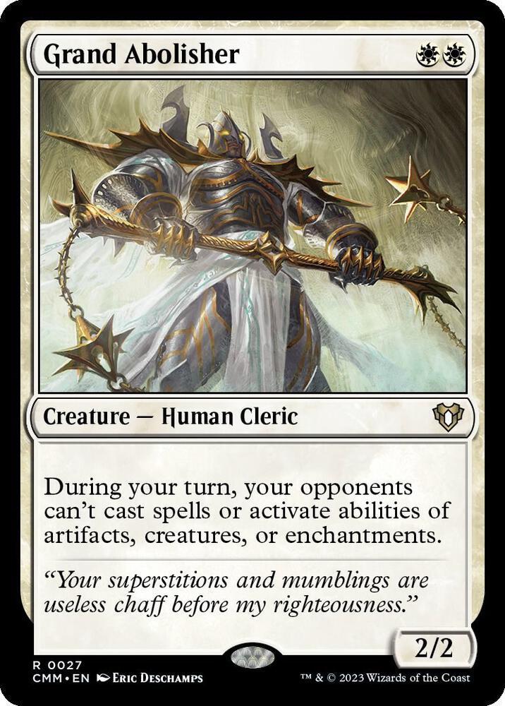 Grand Abolisher - Commander Masters (CMM)