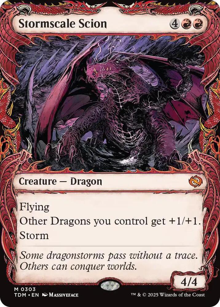 Stormscale Scion (Showcase) - Tarkir: Dragonstorm (TDM)