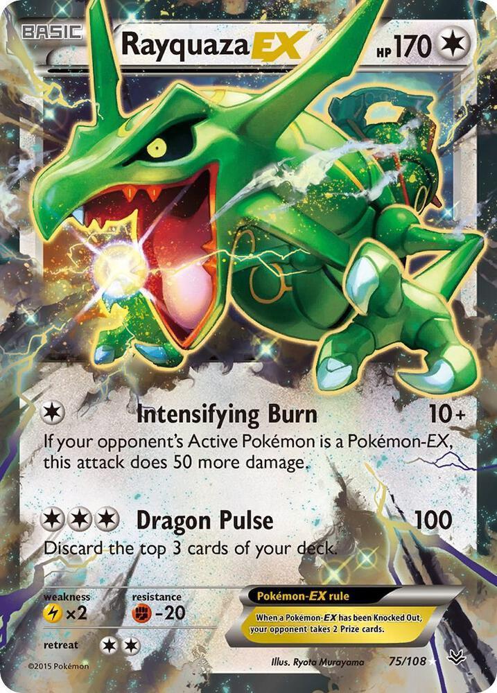 Rayquaza EX (75) - XY - Roaring Skies (ROS)