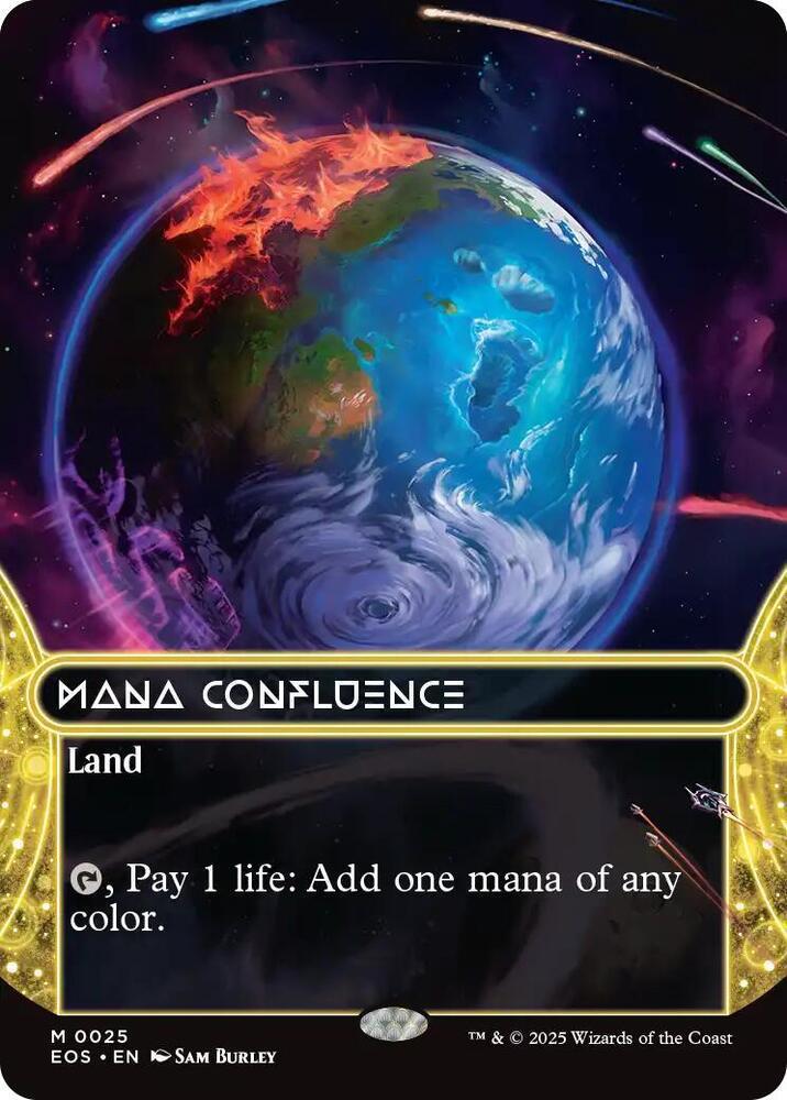 Mana Confluence (0025) (Borderless) - Edge of Eternities: Stellar Sights (EOS)
