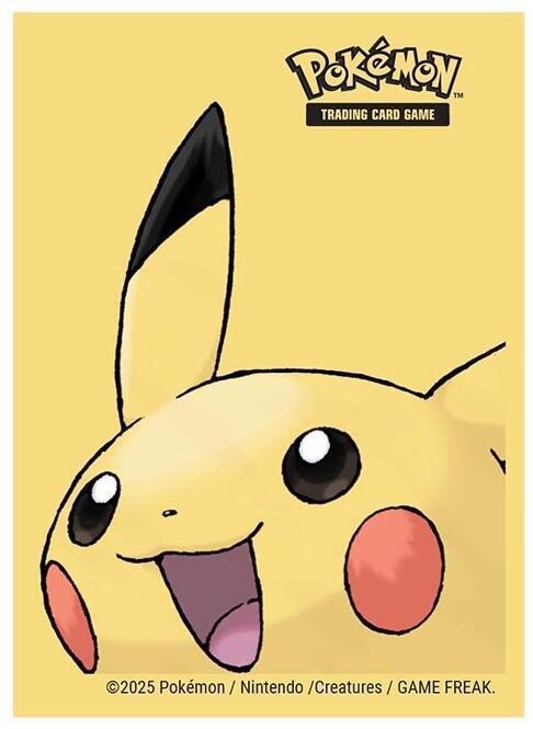 Pokemon - 65-Pack Deck Protector (Pikachu) - Ultra Pro Card Sleeves Stacked Pax Pokemon - 65-Pack Deck Protector (Pikachu) - Ultra Pro Card Sleeves Stacked Pax