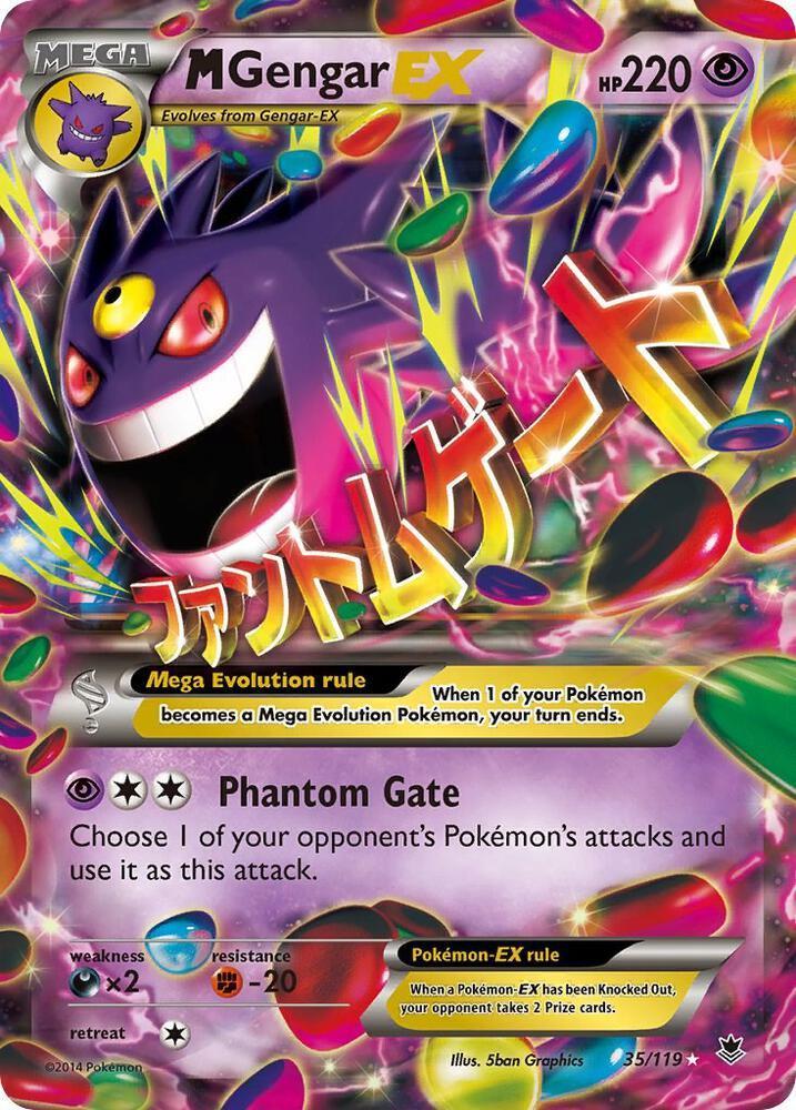 M Gengar EX - XY - Phantom Forces (PHF)