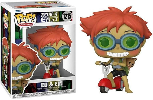 Funko Pop Animation! Cowboy Bebop: Ed & Ein #1215 (On Scooter)