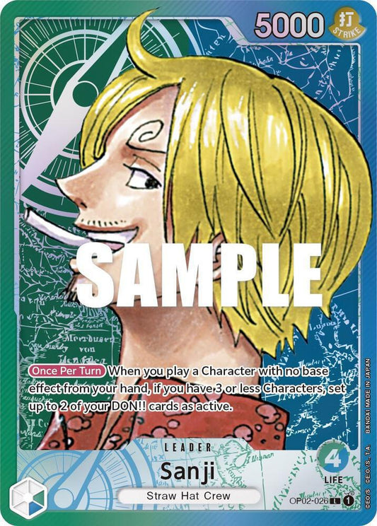 Sanji (Alternate Art) - Paramount War (OP02)
