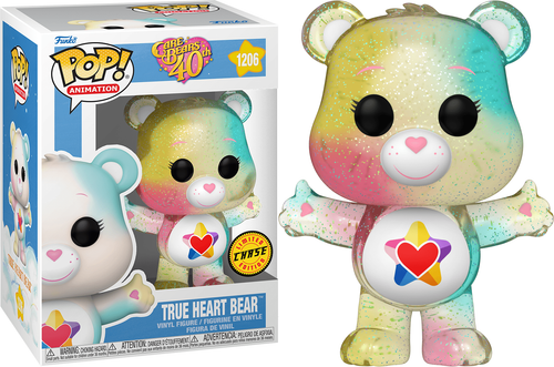 Funko POP! Animation: Care Bears 40th - True Heart (CHASE) #1206