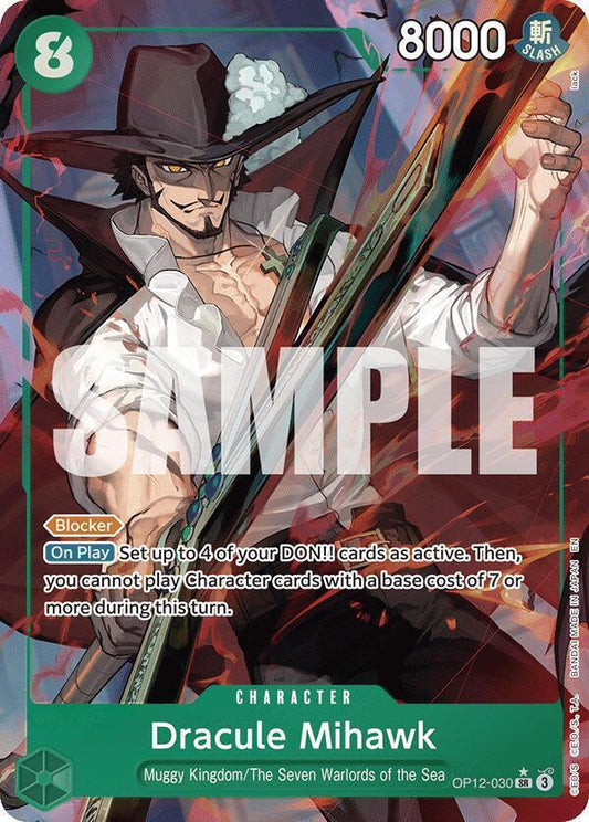 Dracule Mihawk (Alternate Art) - Legacy of the Master (OP12)