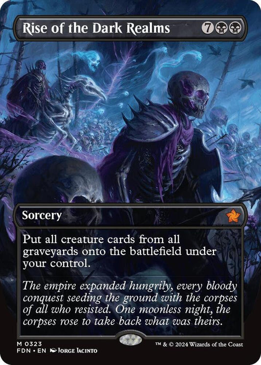 Rise of the Dark Realms (Borderless) - Foundations (FDN)