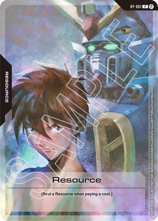 Resource (RP-001) (Mobile Suit Gundam Wing) - Promotional Resource Tokens (RP)