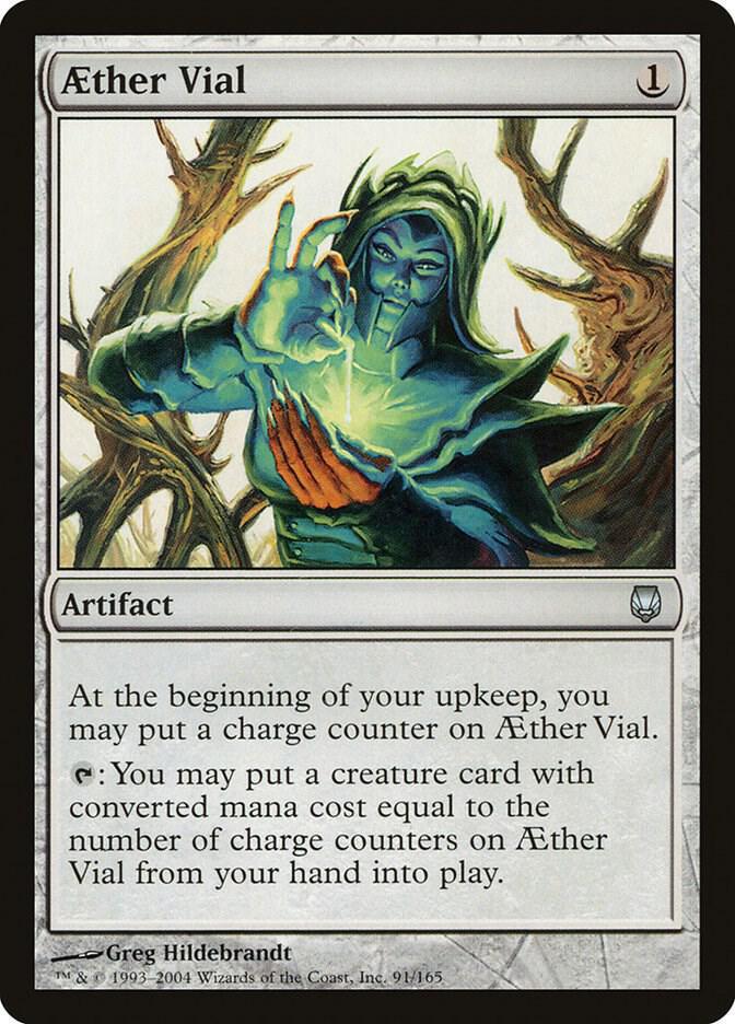 Aether Vial - Darksteel (DST)