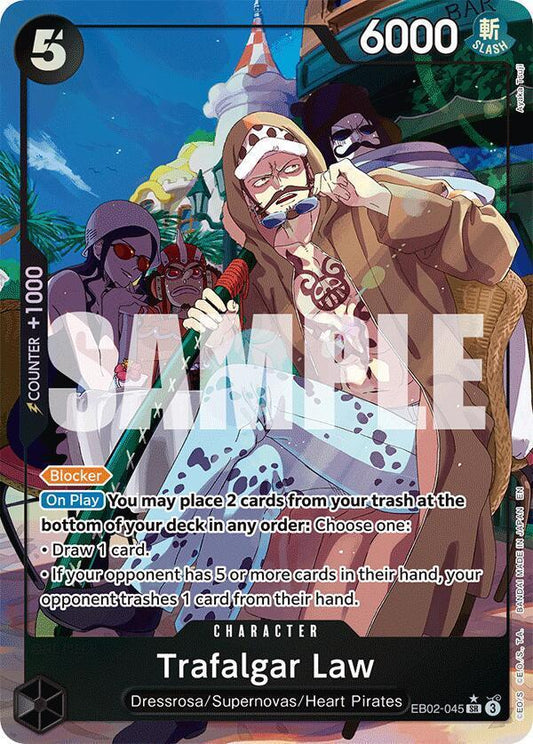 Trafalgar Law (Alternate Art) - Extra Booster: Anime 25th Collection (EB-02)