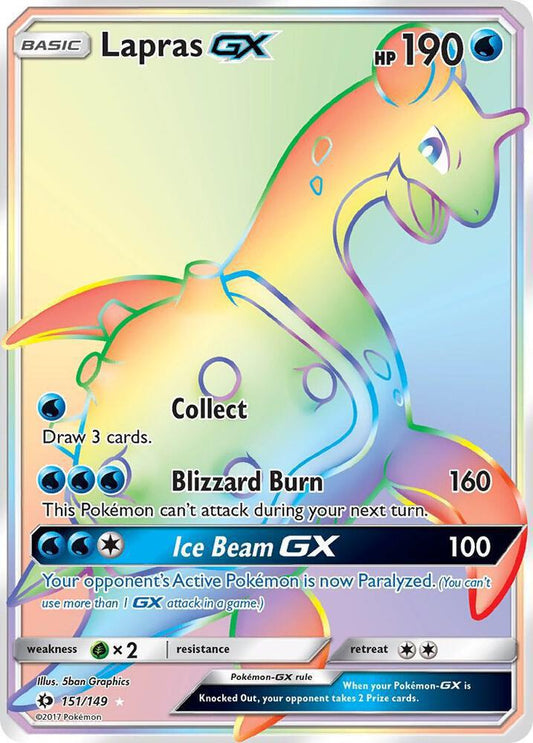 Lapras GX (Secret) - SM Base Set (SM01)