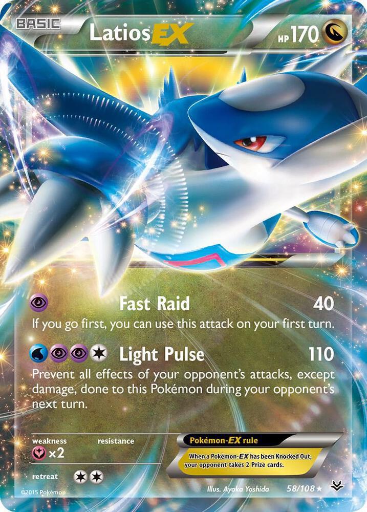 Latios EX - XY - Roaring Skies (ROS)