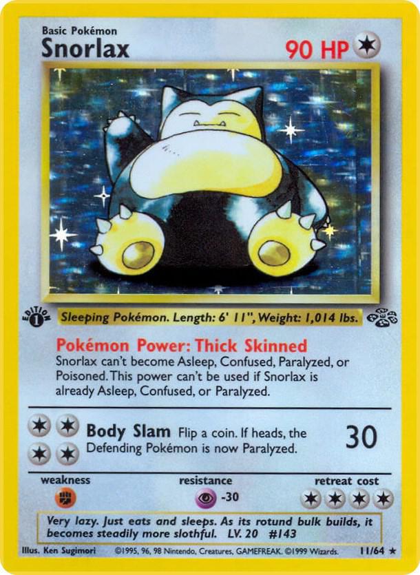 Snorlax (11) - Jungle (JU)(unlimited)