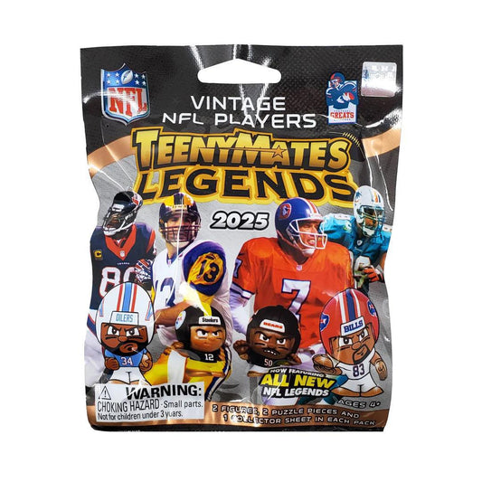 NFL TeenyMates Legends Gravity Feed 2026 32-Pack