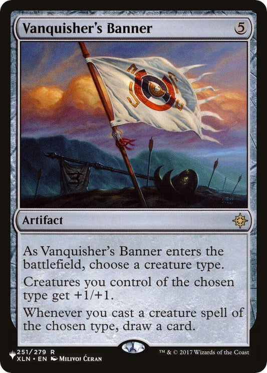 Vanquisher's Banner - The List Reprints (LIST)