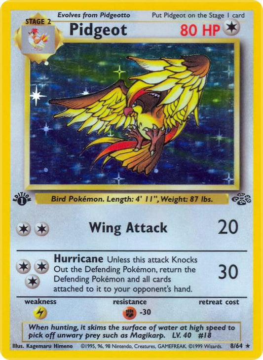 Pidgeot (8) - Jungle (JU)(Unlimited)