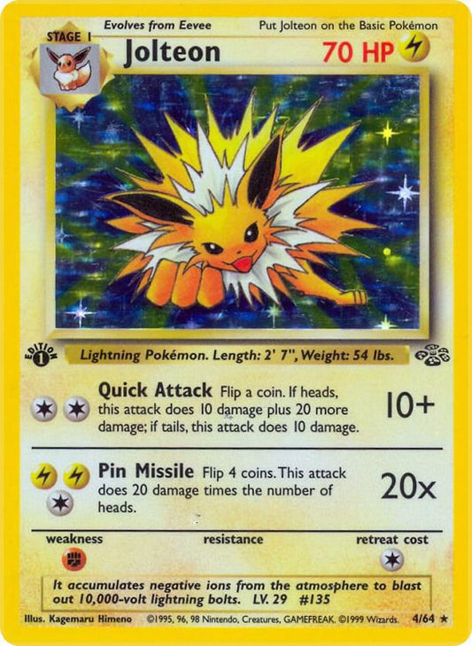 Jolteon (4) - Jungle (JU)(Unlimited)