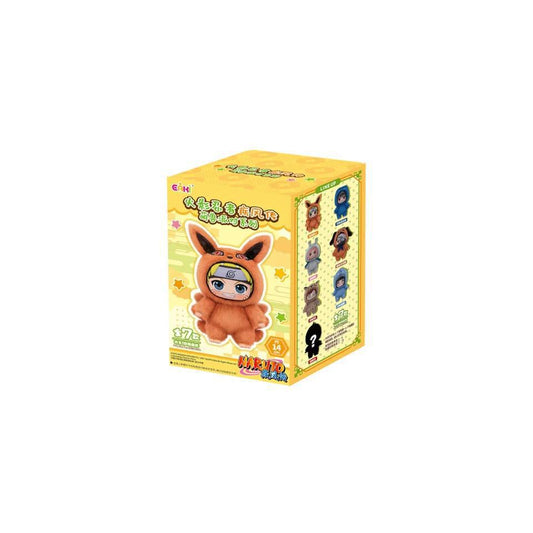 Miniso Top Toy Naruto Beast Party Plush Keychains Sealed Case (6 Blind Box)