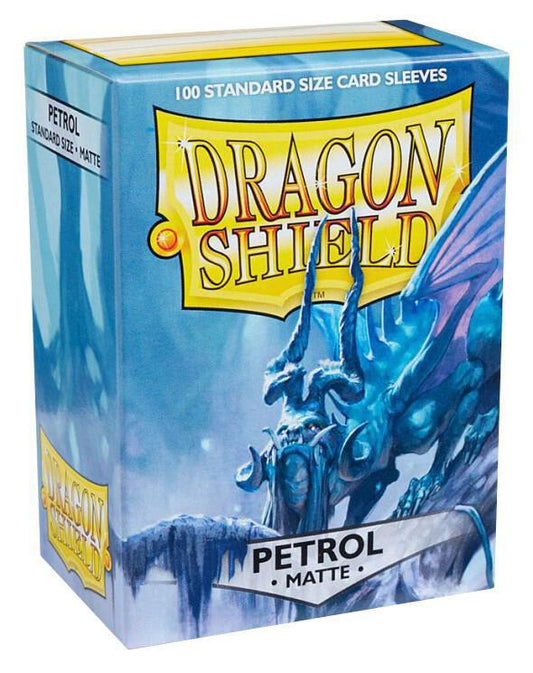 Dragon Shield Matte Sleeves - Petrol (100-Pack) - Dragon Shield Card Sleeves