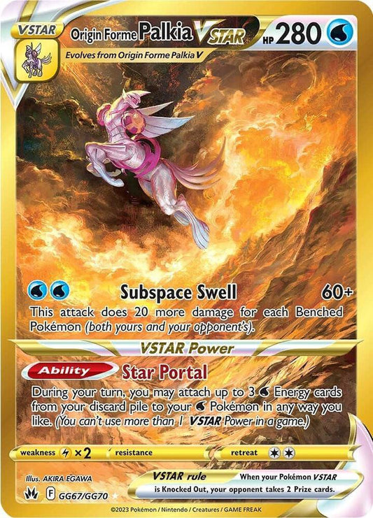 Origin Forme Palkia V (Alternate Full Art) - SWSH10: Astral Radiance (SWSH10) Copy
