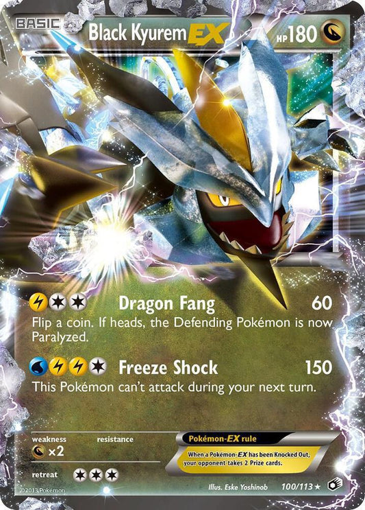 Black Kyurem EX - Legendary Treasures (LTR)