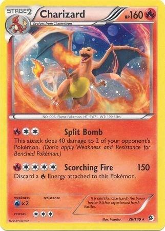 Charizard - 20/149 (Cosmos Holo) - Blister Exclusives (BLE) LP