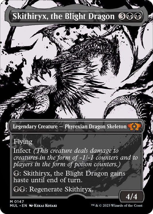 Skithiryx, the Blight Dragon (Halo Foil) - March of the Machine: Multiverse Legends (MUL)