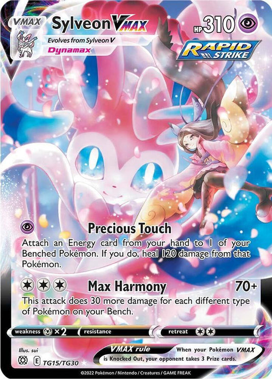 Sylveon VMAX - SWSH09: Brilliant Stars Trainer Gallery (SWSH09:TG)