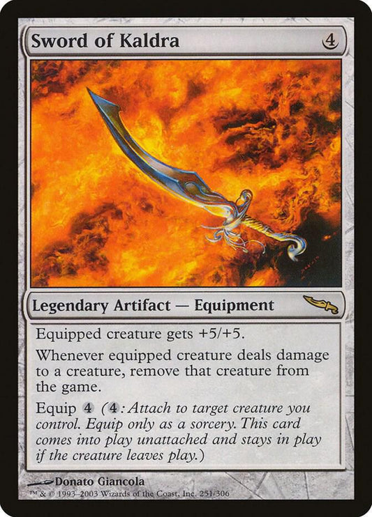Sword of Kaldra - Mirrodin (MRD)