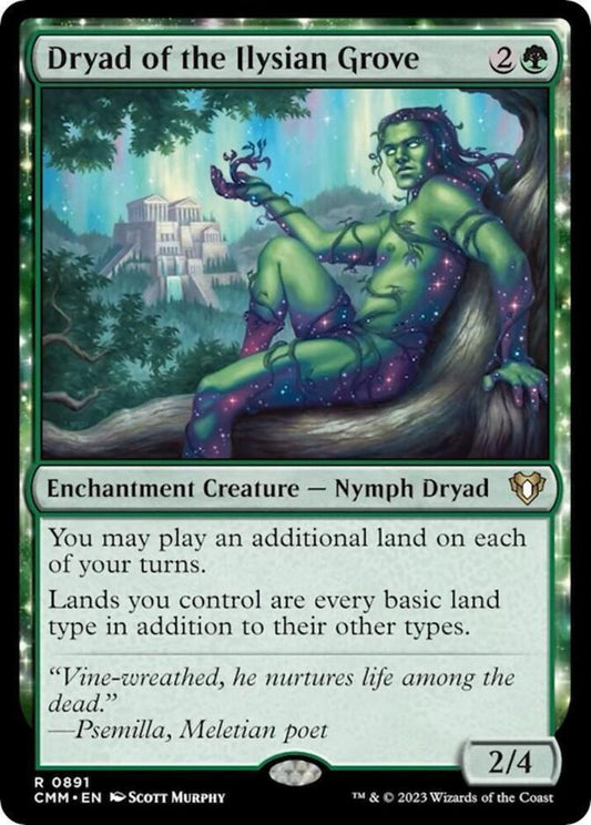 Dryad of the Ilysian Grove - Commander Masters (CMM)