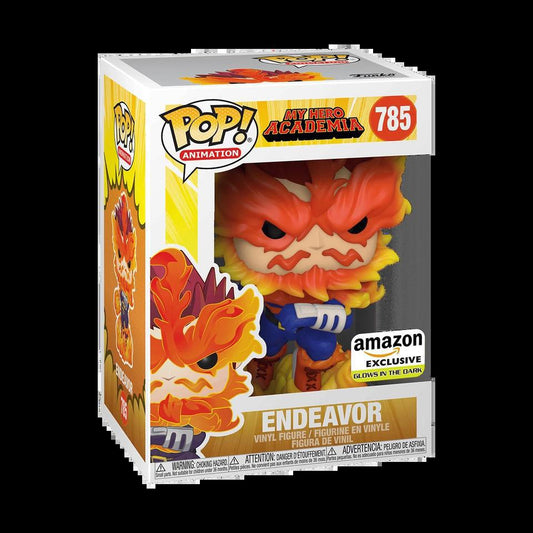 Endeavor #785 GITD Glow Amazon Exclusive NEW Funko Pop! MHA My Hero Academia